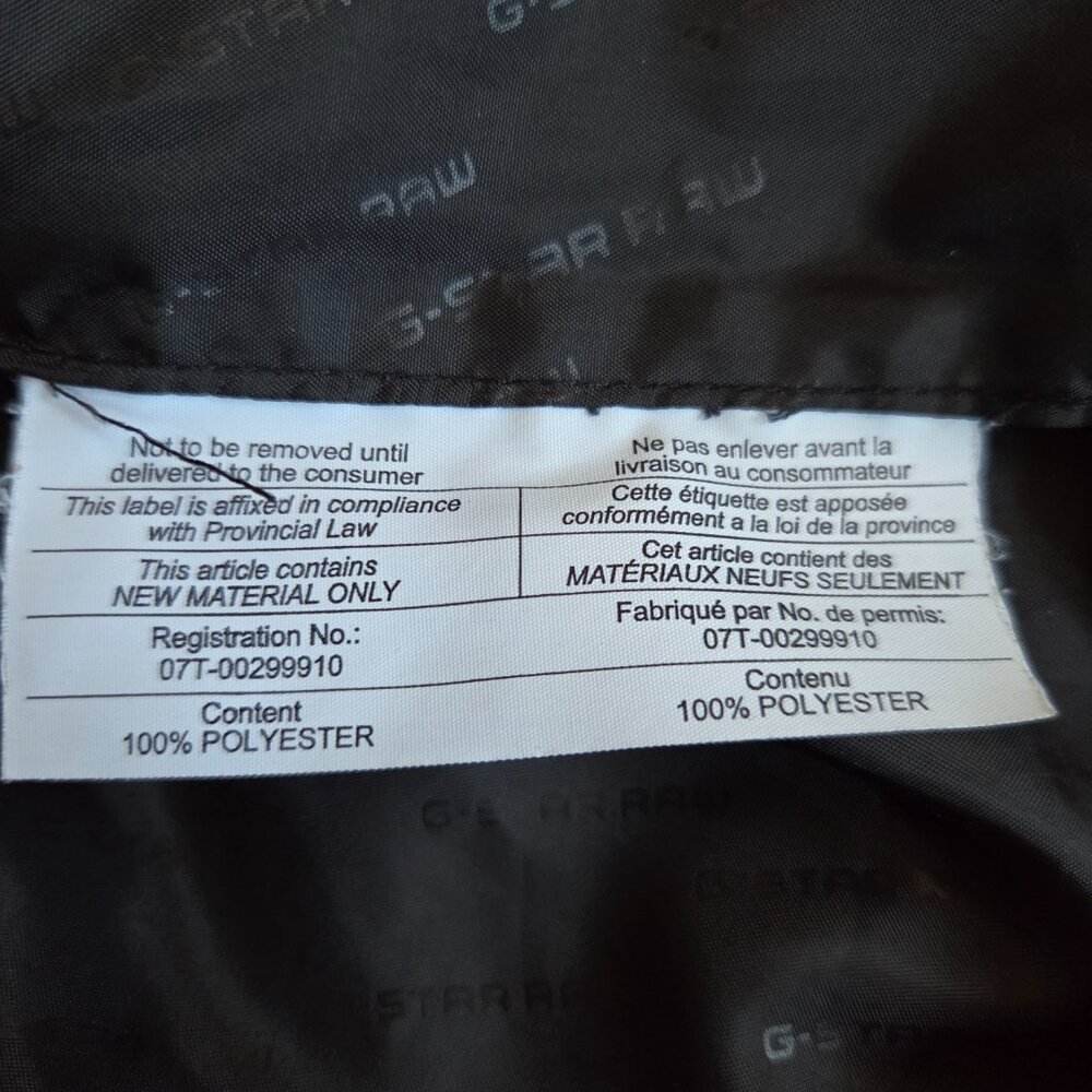 G-star Raw black puffer jacket. Whistler Slim Bomber Women. AS IS. - Picture 9 of 12